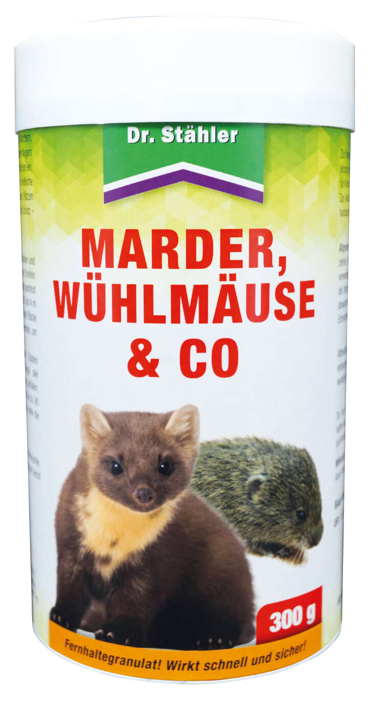 Dr. Stähler Garten-Apotheke Marder, Wühlmause & Co Fernhaltegranulat